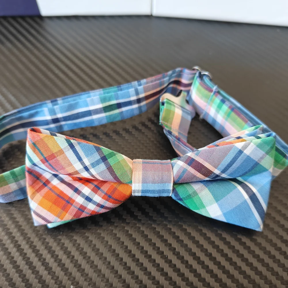 Appaman Multicolor Plaid Kids Bow Tie